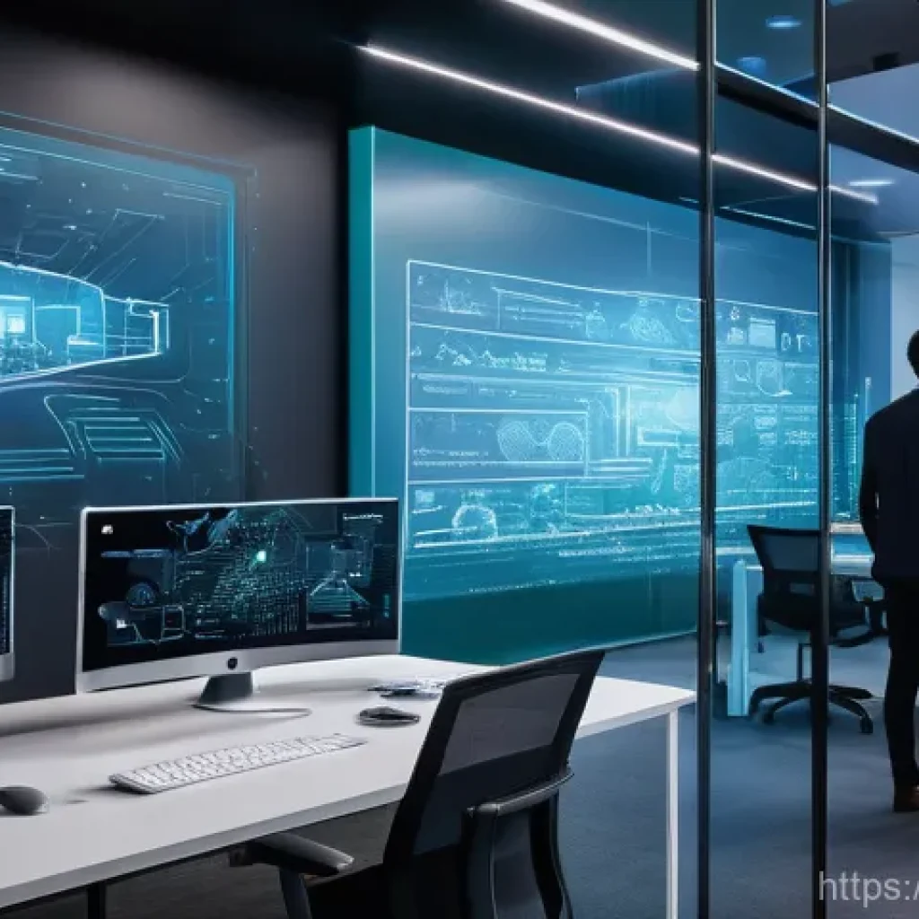 패러다임 전환과 글로벌화의 상관관계 - **Prompt 1: The AI-Driven Paradigm Shift in Daily Life and Work**
A vibrant, futuristic illustra...