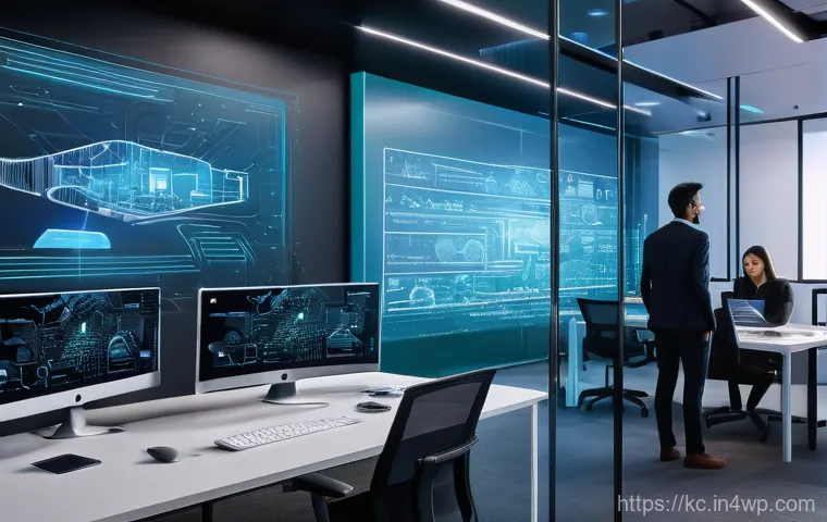 패러다임 전환과 글로벌화의 상관관계 - **Prompt 1: The AI-Driven Paradigm Shift in Daily Life and Work**
    A vibrant, futuristic illustra...